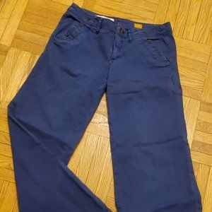 Anthropologie Blue Indigo Pants